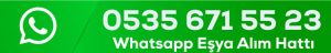whatsapp ara elvan spot 300x48 - İkinci El Eşya Fiyatları